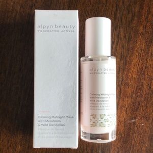 NWOT Alpyn Beauty Calming Midnight Mask